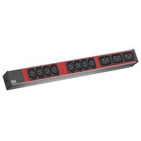 Bachmann Rack-Stromverteilung 1HE 8xC13 800.2332 3xC19 250V