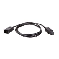 Bachmann Netzanschlussleitung 1,5m 16A 356.183 3x1,5qmm schwarz IP20 PVC