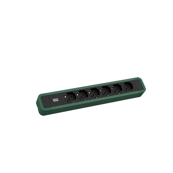 Bachmann Bachmann Steckdosenleiste gn 2m 35° IP20 350.231 1,5qmm