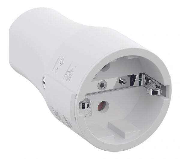Bachmann ELTROPA Schutzkontaktkupplung Kunststoff IP20 E 960203 ger weiß Schraubkl
