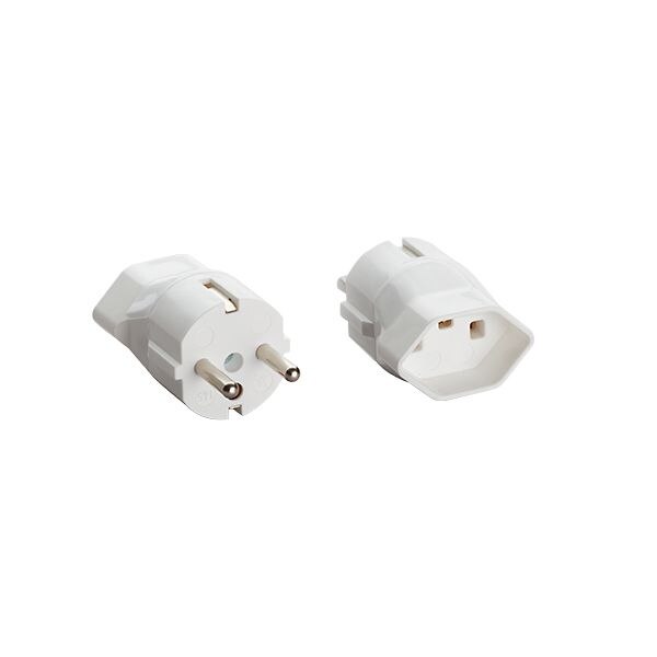 Bachmann Reisestecker Einzel weiß 921.012