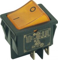 Bachmann Einbau-Ausschalter 2-polig 16A Wippe 924.098 Kontrolle