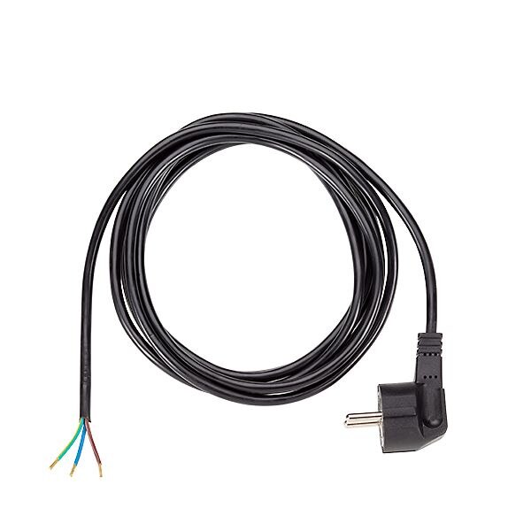 Bachmann Bachmann Netzanschlussleitung 2m 16A schwarz 301.174 3x0,75qmm IP20 Aderendh 0-70°C