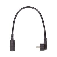 Bachmann Netzanschlussleitung 0,5m 10A 356.172 3x1,5qmm schwarz IP20 PVC
