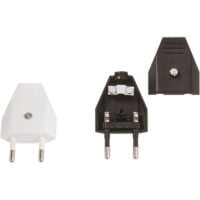 Bachmann EURO-Stecker 2,5A 250V Kunststoff IP20 900.003 weiß ger