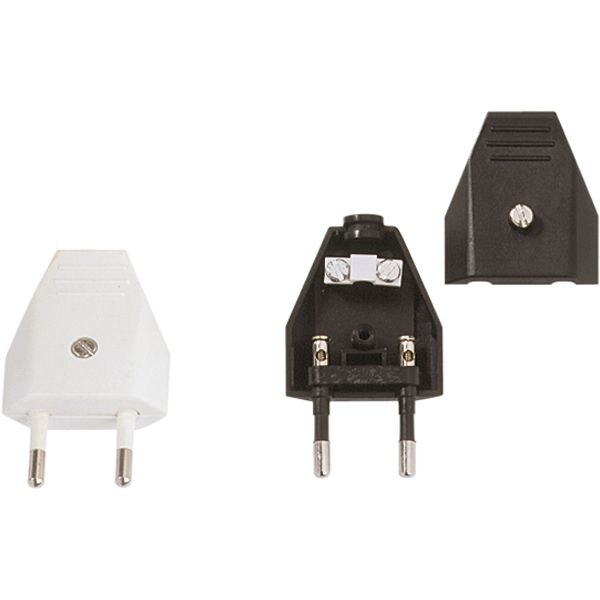 Bachmann Bachmann EURO-Stecker 2,5A 250V Kunststoff IP20 900.003 weiß ger