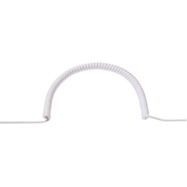 Bachmann Bachmann Spiralleitung 0,5m 3x1,5qmm 16A BM0010720 weiß CEE7/4(Typ F) PVC