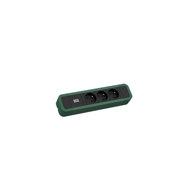 Bachmann Bachmann Steckdosenleiste gn 2m 35° IP20 350.224 1,5qmm