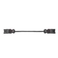 Bachmann Verbindungskabel 3-polig H05VV-F schwarz 375.055 1,5qmm L3000mm