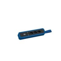 Bachmann Steckdosenleiste bl 2m 90° IP20 350.344 1,5qmm