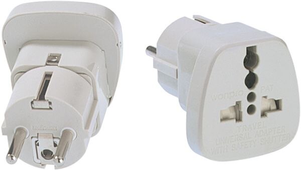 Bachmann Reisestecker Einzel weiß 921.000