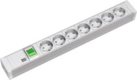 Bachmann Steckdosenleiste 19 1HE 230V 333.600 7Steckd schaltbar