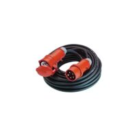 Bachmann CEE-Verlängerung 5m 5x1,5qmm schwarz 344.170 16A IP44 CEE-Steck CEE-Kuppl