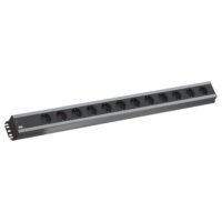 Bachmann Steckdosenleiste 12-fach grau 2m 90° 300.002 IP20 1,5qmm