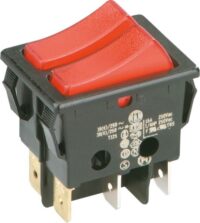Bachmann Einbau-Ausschalter 1-polig 16A Wippe 924.120 Kontrolle