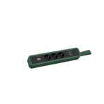 Bachmann Steckdosenleiste 3-fach gn 1xUSB 2m 350.217 35° IP20 1,5qmm