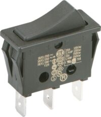 Bachmann Einbau-Ausschalter 2-polig 16A Wippe 924.092
