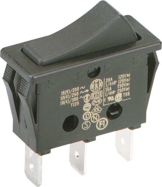 Bachmann Bachmann Einbau-Ausschalter 2-polig 16A Wippe 924.092