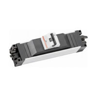 Bachmann Steckdosenleiste schwarz IP20 STEP ALU 906.307 FI-Schalter