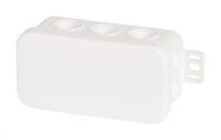 F-tronic Abzweigkasten IP54 2,5qmm Kunststoff E126ws 75x37x40mm quadrat Wand/Decke