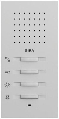 Gira Audio-Innenstation Bus Aufputz grau 125076 55x127x20mm Rufabschalt