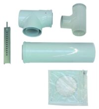 Basis-Anschluss-Set 110/160 mm PP an Abg. 110 mm im Schacht