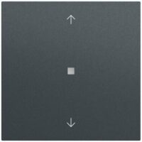 Gira Tastwippe KNX anthrazit glänzend Kunststoff Thermopl 517273 1-fach