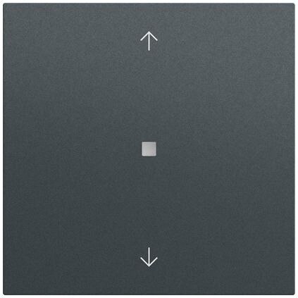 Gira Gira Tastwippe KNX anthrazit glänzend Kunststoff Thermopl 517273 1-fach