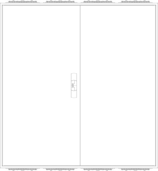 F-Tronic F-tronic Zählergehäuse Aufb IP31 Stahlbl ZA114 1050x1100x210mm ET210mm