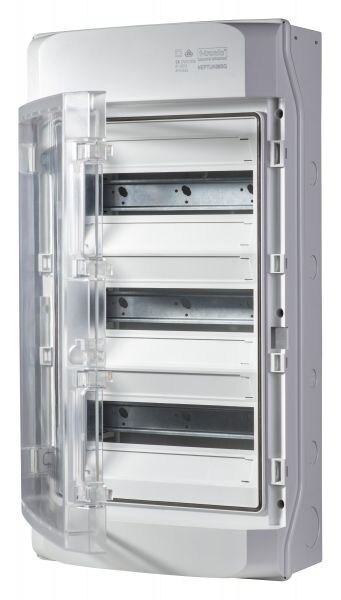 F-tronic Kleinverteiler Aufputz 3x12TE Kunststoff NEPTUN36SQ IP65 310x590x150mm geschl