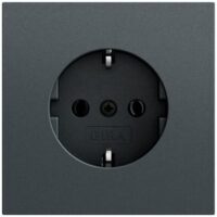 Gira Steckdose 1-fach anthrazit Unterputz IP20 446673