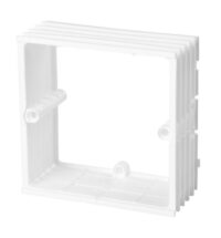 F-Tronic Putzausgleich quadrat. für Mehrfachdosen PAQ