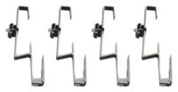 Dachanker Set Typ P (4 St.) Aluminium für die Montage von 1x VFK 125