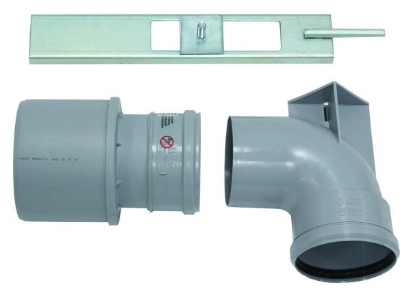 Vaillant Stützbogen DN 100 PP Übergang DN 100/130 PP für Kask. ecoTEC, eco/auroC.