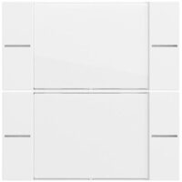Gira Tastwippe KNX reinweiß glänzend Kunststoff Thermopl 577270 4-fach