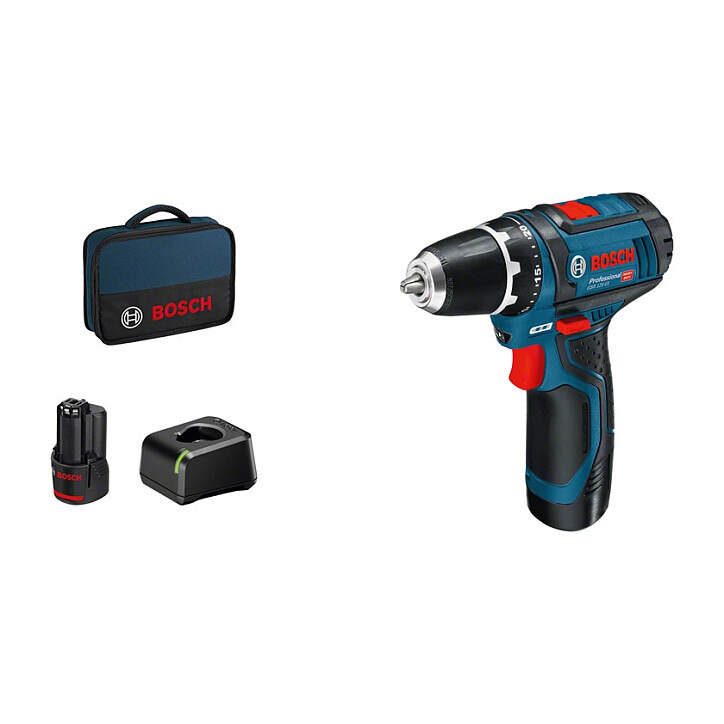 Bosch Bosch GSR 12V-15 Vorteils-Set Akku-Bohrschrauber