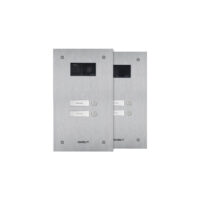 Comelit Group Frontplatte Steel-Switch 2 Tasten 1-reihig IX0102U