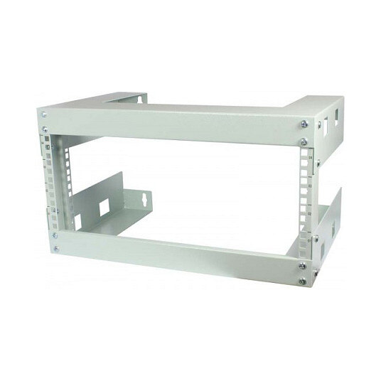 ALLNET Netzwerkschrank 19" offen 6HE T300mm Lichtgrau SWD-Serie