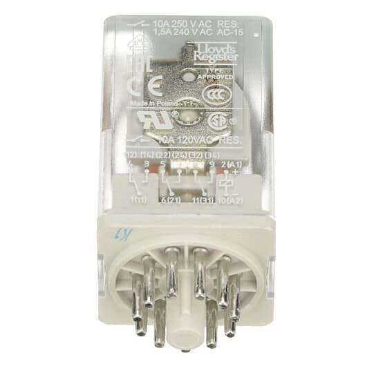 Busch-Jaeger ABB Schaltrelais 3W IP40 35x54,4x35mm CR-U024DC3LD Federzug