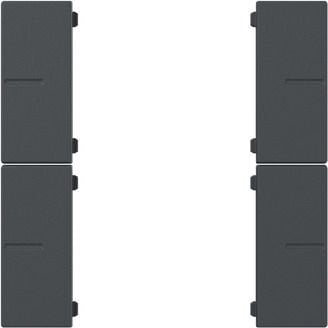 Gira Gira Tastwippe anthrazit Kunststoff Thermopl 2-fach 501828