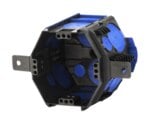 F-Tronic Gerätedose Unterputz luftd Ø82x69mm Kunststoff achteckig UI10T