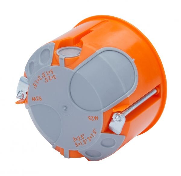 F-Tronic Hohlwanddose windd Ø68x47mm Kunststoff e2700 IP30 rnd