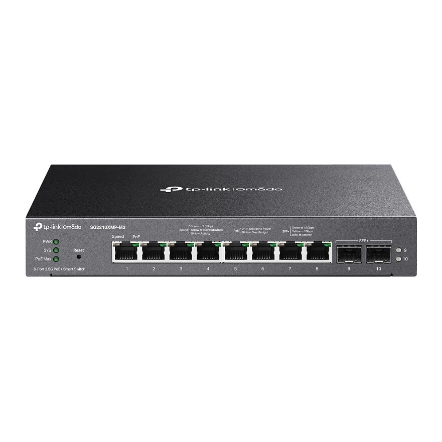 TP-Link TP-Link Omada Switch 8x GE SG2210XMP-M2