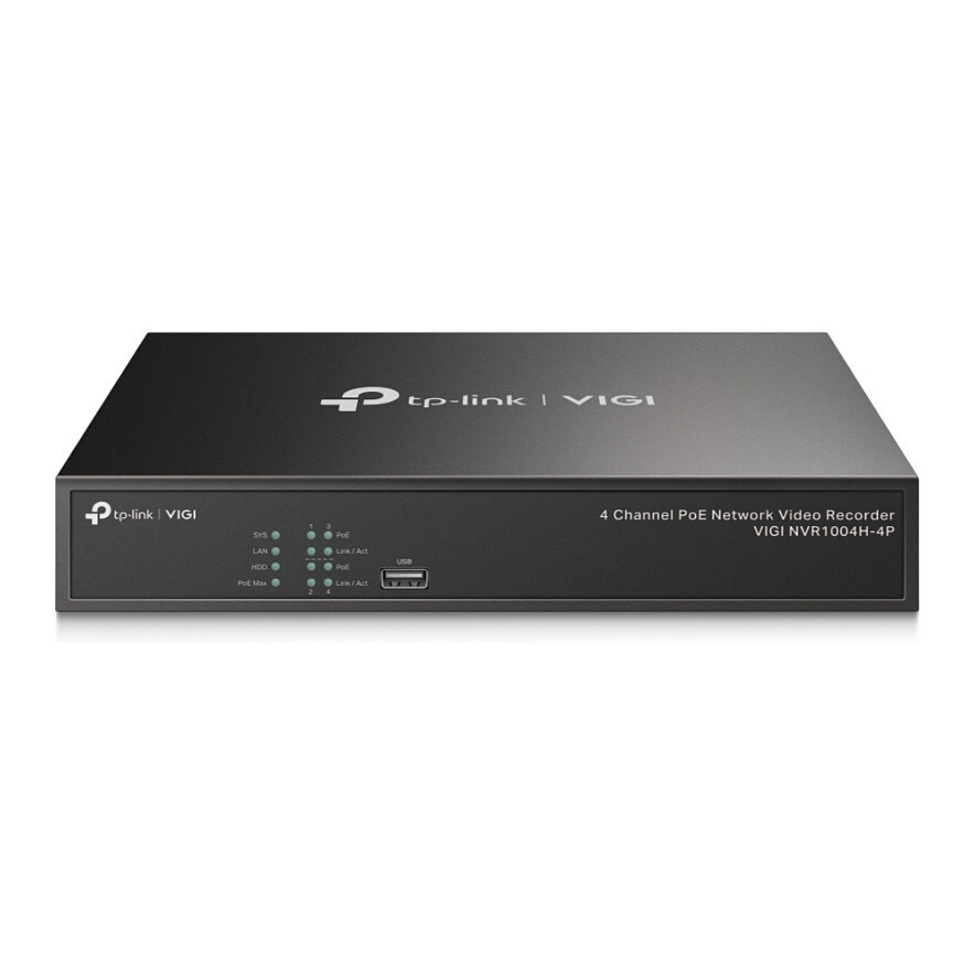 TP-Link Omada IPCam VIGI NVR1004H-4P Channel PoE Video