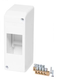 F-tronic Kleinverteiler Aufb 1x2TE Kunststoff KV02K IP30 50x140x65mm DIN-Schiene