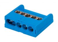 F-tronic Hauptleitungsklemme 5-fach 1-polig bl FIK berührsich 2st/10qmm 3st/16qmm