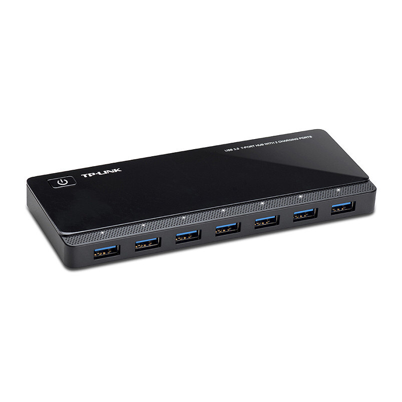 TP-Link USB3.0 HUB 7Port TP-Link UH720 SuperSpeed 5Gbit/s aktiv mit Netzteil Black