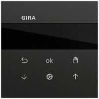 Gira Bedienelement 1-fach schwarz für Jalousieeins 536674 matt