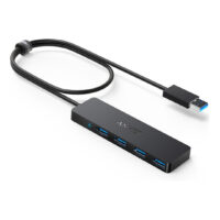 Anker Ultra Slim - Hub - 4 x SuperSpeed USB 3.0 - Desktop