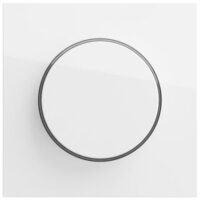 Gira Drehknopf Symbol Dimmer reinweiß glänzend 065070